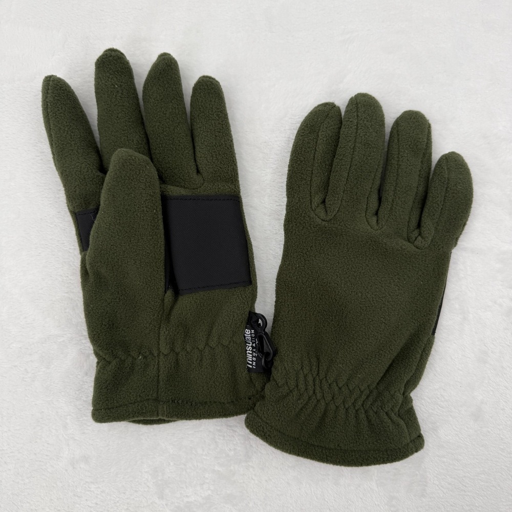 Thinsulate 70 Gram Fleece Gloves Size L/XL Tacoma Olive Green